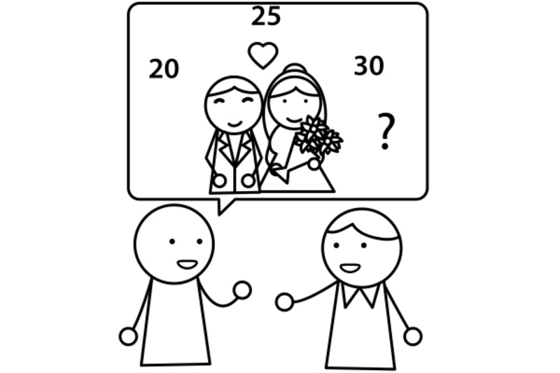 何歳で 結婚したいですか？