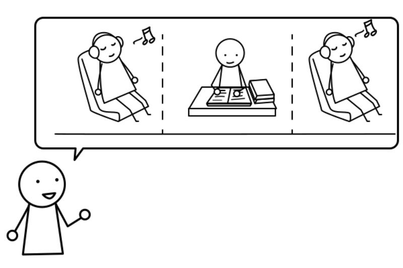 毎日、勉強しなくても いいと 思います。